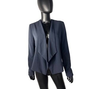 Banana Republic Navy Blue Open Front Blazer Jacket Business Casual‎ Career 6